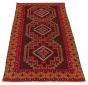 Afghan Baluch 3'1" x 6'6" Hand-knotted Wool Rug 
