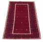 Afghan Royal Baluch 3'3" x 6'5" Hand-knotted Wool Rug 