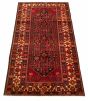 Bordered  Tribal Red Area rug Unique Turkish Hand-knotted 318812
