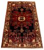 Persian Nahavand 3'9" x 6'11" Hand-knotted Wool Rug 