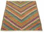 Bordered  Geometric Multi Area rug 3x5 Turkish Flat-weave 329335