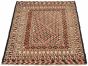 Afghan Shiravan SMK 4'0" x 6'2" Flat-Weave Wool Tapestry Kilim 