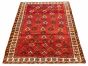 Persian Style 5'3" x 8'10" Hand-knotted Wool Rug 