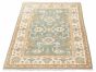 Indian Royal Oushak 3'11" x 6'0" Hand-knotted Wool Rug 