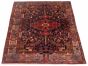 Persian Nahavand 4'10" x 8'4" Hand-knotted Wool Rug 