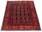 Persian Style 3'7" x 4'11" Hand-knotted Wool Rug 