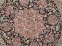 Pakistani Double-Knot 8'1" x 8'1" Hand-knotted Wool Light Copper Rug - Closeout