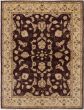 Bordered  Traditional Brown Area rug 4x6 Afghan Hand-knotted 268726