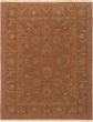 Bordered  Traditional Brown Area rug 6x9 Chinese Flat-Weave 284992