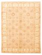 Bordered  Traditional Brown Area rug 5x8 Pakistani Hand-knotted 318144