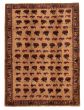 Bordered  Tribal  Area rug 6x9 Afghan Hand-knotted 326637
