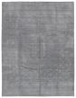 Gabbeh  Tribal Grey Area rug 9x12 Indian Hand Loomed 368573