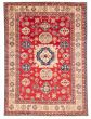 Bordered  Traditional Red Area rug 9x12 Afghan Hand-knotted 377246