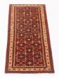 Persian Hosseinabad 2'6" x 6'6" Hand-knotted Wool Rug 