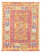 Flat-weaves & Kilims  Geometric Red Area rug 3x5 Turkish Flat-Weave 389479