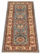 Afghan Finest Ghazni 2'0" x 5'2" Hand-knotted Wool Rug 