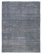 Overdyed  Transitional Blue Area rug 9x12 Turkish Hand-knotted 392151