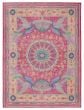 Transitional Pink Area rug 9x12 Pakistani Hand-knotted 392598