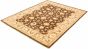 Afghan Chobi Finest 8'0" x 10'1" Hand-knotted Wool Dark Brown Rug - Closeout