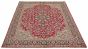 Bordered  Traditional Red Area rug 6x9 Persian Hand-knotted 290442