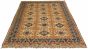 Bordered  Traditional Ivory Area rug Unique Turkish Hand-knotted 293341