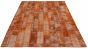 Casual  Transitional Orange Area rug 8x10 Turkish Hand-knotted 296110