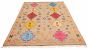 Geometric  Tribal Brown Area rug 9x12 Pakistani Hand-knotted 310979