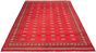 Bordered  Tribal Red Area rug 9x12 Pakistani Hand-knotted 328835