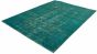 Turkish Color Transition 9'5" x 13'0" Hand-knotted Wool Green Rug