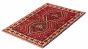 Persian Style 3'7" x 5'0" Hand-knotted Wool Rug 
