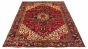 Persian Heriz 8'2" x 10'6" Hand-knotted Wool Rug 