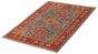 Afghan Finest Ghazni 4'0" x 5'3" Hand-knotted Wool Rug 