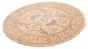 Indian Royal Oushak 5'10" x 5'10" Hand-knotted Wool Rug 