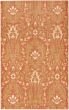 Transitional Brown Area rug 5x8 Indian Hand-knotted 168608