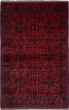 Traditional  Tribal Brown Area rug 4x6 Afghan Hand-knotted 236277
