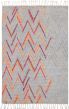 Traditional Grey Area rug 5x8 Indian Hand-knotted 239555