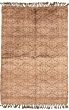 Moroccan  Tribal Brown Area rug 5x8 Indian Hand-knotted 340428