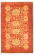 Casual  Transitional Red Area rug 3x5 Pakistani Hand-knotted 341478