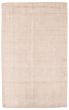 Gabbeh  Transitional Ivory Area rug 5x8 Indian Hand Loomed 350199