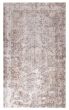 Bordered  Transitional Grey Area rug 5x8 Turkish Hand-knotted 362975
