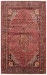 Bordered  Traditional Red Area rug Unique Persian Hand-knotted 364903