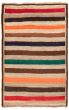 Gabbeh  Tribal Multi Area rug 3x5 Indian Hand-knotted 369064