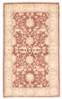 Bordered  Traditional Brown Area rug 3x5 Afghan Hand-knotted 373834