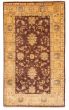 Bordered  Traditional/Oriental Brown Area rug 3x5 Pakistani Hand-knotted 374964