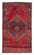 Bordered  Traditional Red Area rug 3x5 Turkish Hand-knotted 380347