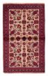 Bordered  Tribal Yellow Area rug 3x5 Persian Hand-knotted 381602