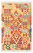 Flat-weaves & Kilims  Geometric Red Area rug 3x5 Turkish Flat-Weave 389474