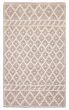 Braided  Transitional Ivory Area rug 5x8 Indian Braid weave 394132