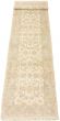 Indian Royal Oushak 2'7" x 17'10" Hand-knotted Wool Cream Rug
