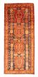 Bordered  Traditional Red Runner rug 10-ft-runner Turkish Hand-knotted 358650